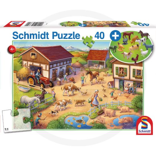 Schmidt Vidám farm, 40 db-os puzzle