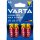 Varta Longlife Max Power ceruza elem 4 db-os