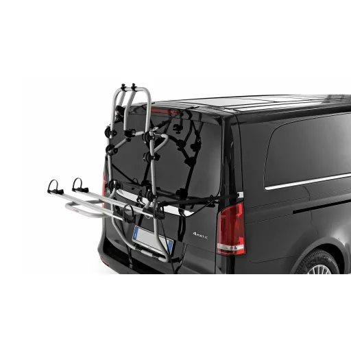 Bici OK Elektrobike Van kerékpártartó 2 kerékpárhoz, a hátsó ajtóra szerelhető