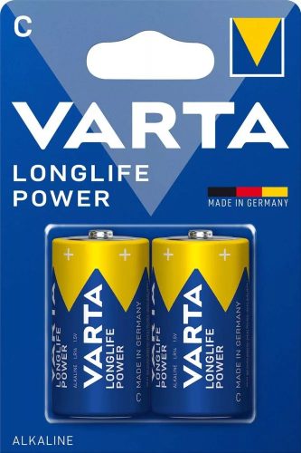 VARTA LONGLIFE POWER BÉBI /C/ LR14 ELEM (2 db)