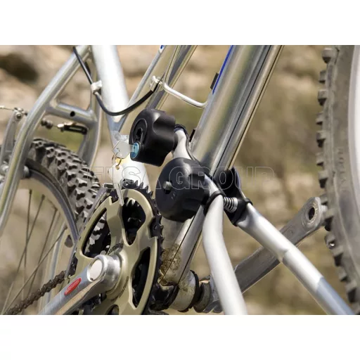 CRUZ Alu-Bike, Dupla gombos rendszer, zárható