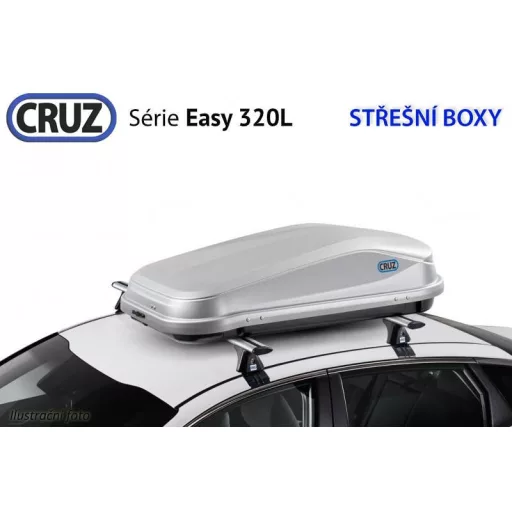 Tetőbox CRUZ EASY 320GM, matt szürke