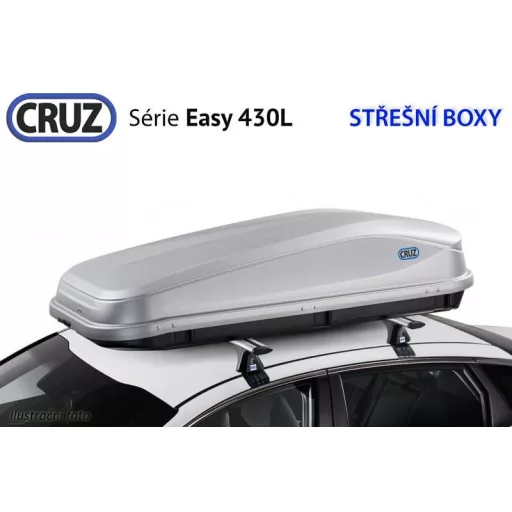 Tetőbox CRUZ EASY 430GM, matt szürke