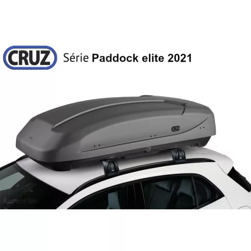 Tetőbox CRUZ Paddock elite 470GT, szürke textúra
