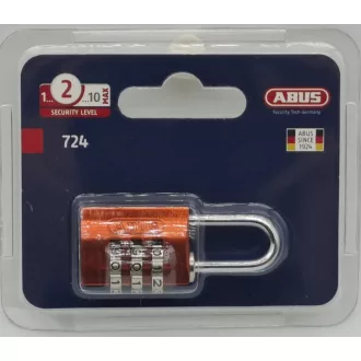 ABUS LAKAT 724/20 B narancssárga