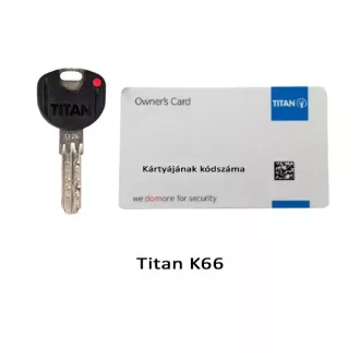 Kulcs gyártása kódkártya alapján - Titan K66
