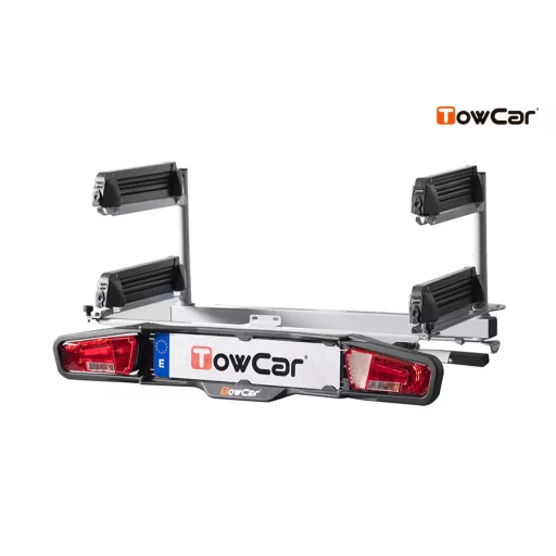 TowCar Aneto síléctartó - 4 pár síléc, vonóhorogra szerelve