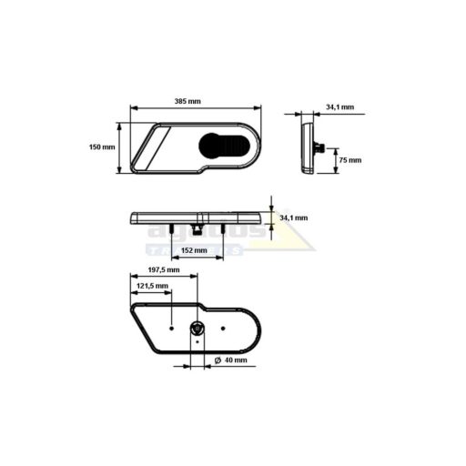 Egyesített lámpa 26032 P BAJ, AGADOS