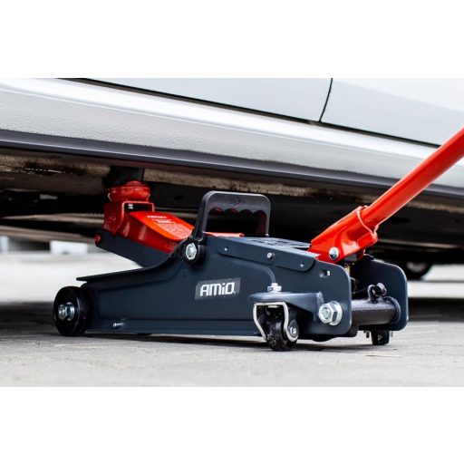 Alacsony profilú hidraulikus emelő, krokodil 2 t