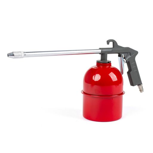 NAGY pneumatikus tartozék szett (pisztoly, fúvópisztoly, festék, zsírzó)