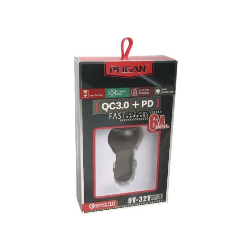 Szivargyújtó dugó/csatlakozó/ 1 x USB + 1 x USB C aljzat