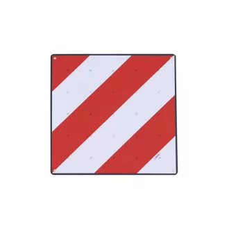 V20 figyelmeztető tábla vonódobozhoz, műanyag