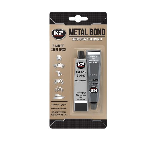 K2 METAL BOND 56 G Kétkomponensű fém ragasztó