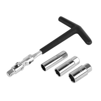 Gyertyakulcs UNI adapterrel 14, 16, 21 mm, Carmotion