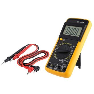 Digitális multiméter LCD számlappal, nagy