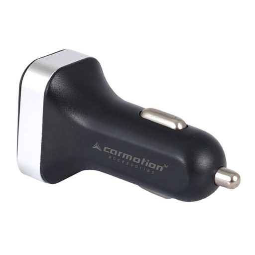 Szivargyújtó dugó voltméterrel, 2 x USB 2.1 A, Carmotion