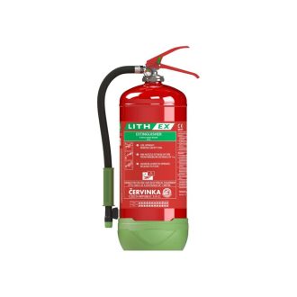 Tűzoltó készülék 6 l Lith EX Aerosol, CZ gyártmány
