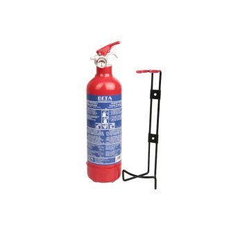 Tűzoltó készülék 1kg porral oltó CZ + REVIZ