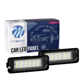 LED rendszámtábla világítás VW GOLF6 18SMD - CLP103