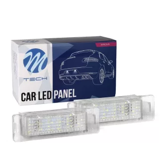 LED rendszámtábla világítás OPEL Astra F 18SMD - CLP114