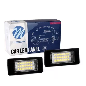   LED rendszámtábla világítás SKODA Fabia II 18SMD - CLP120