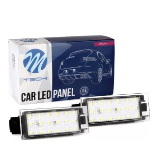  LED rendszámtábla világítás RENAULT Clio III 18SMD - CLP121