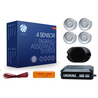   Parking assist system - CP17 with buzzer18 mm - silver - CP17S