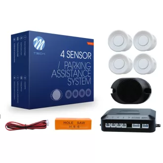   Parking assist system - CP17 with buzzer18 mm - white - CP17W