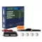 Parking assist system - CP24 with buzzer 22 mm - silver - CP24S