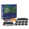 8-sensor parking assist system with digital display - BLACK - CP8B