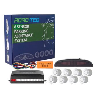   8-sensor parking assist system with digital display - SILVER - CP8S