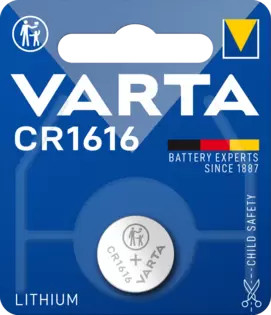 Varta lítium gombelem - CR1616