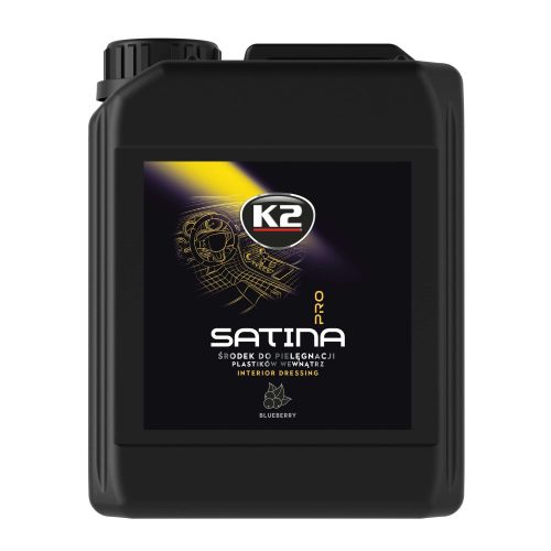 K2 SATINA PRO BLUEBERRY 5 L - műszerfalápoló és regeneráló