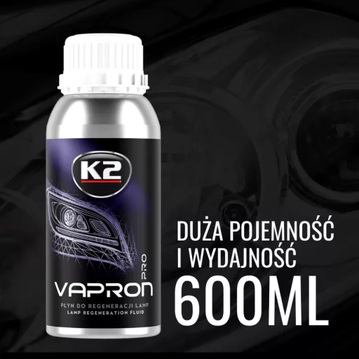 K2 VAPRON fényszóró regeneráló utántöltő 600ml