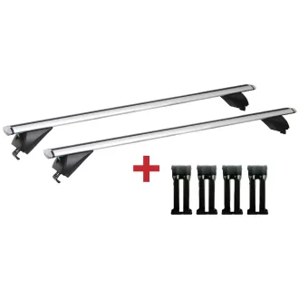   Tetőcsomagtartó tetősínhez és tetőkorláthoz 120 cm, MULTIPA