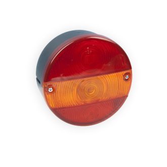   Egyesített lámpa MD-16 bal, rendszám világítással, kör alakú, 3-részes