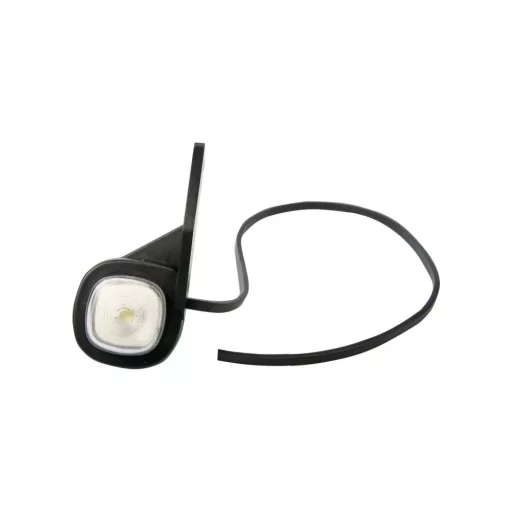 Helyzetjelző DOB-62 bal LED, piros-fehér