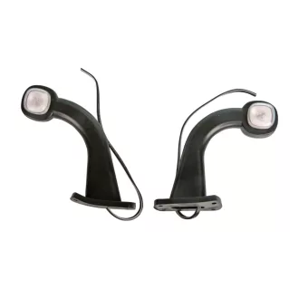 Helyzetjelző DOB-64 LED, piros-fehér