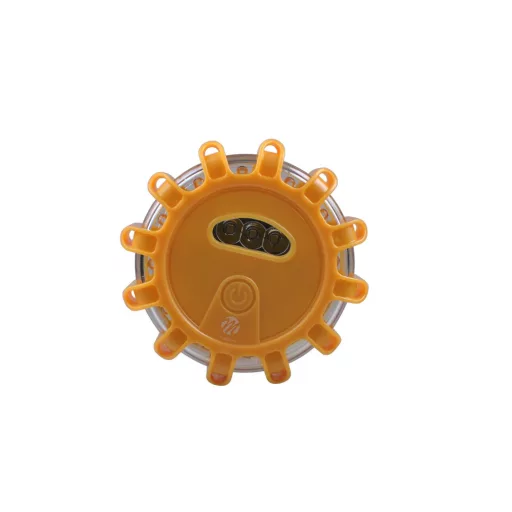 Warning lamp 12+3 LED 3xAAA Amber - IL03