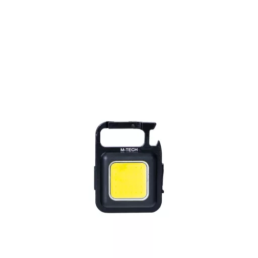 LED kulcstartó COB reflektor, USB C zseblámpa