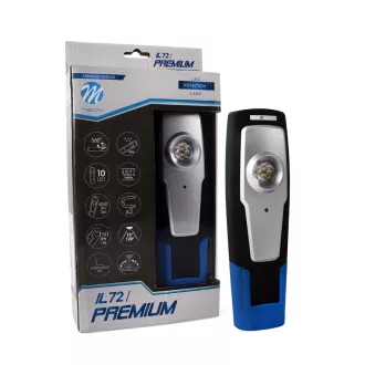 Szerelőlámpa 10 SMD + 1 HP - IL72