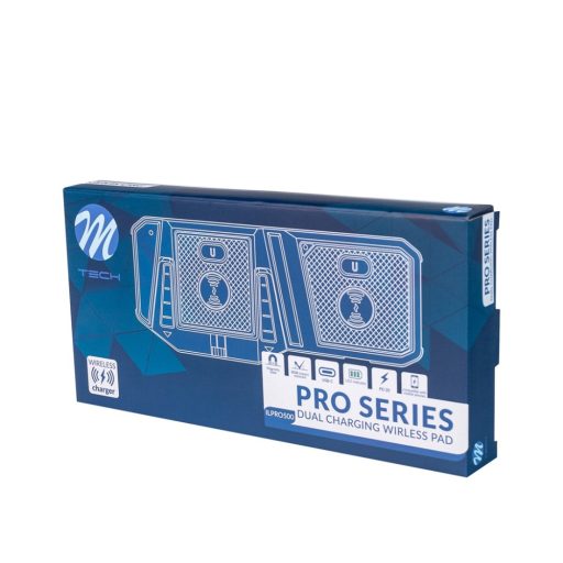 Wireless Charger Pad M-TECH PRO 500+ PD 20W Fast Charger - ILPRO500