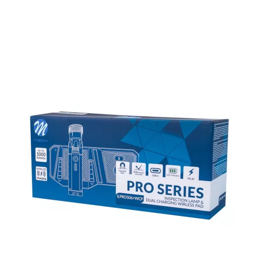 Szerelőlámpa készlet | M-TECH PRO ILPRO506 + ILPRO500 - ILPRO506+WCP