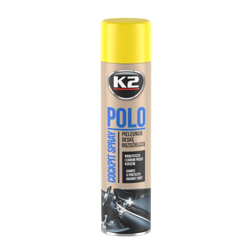 K2 POLO COCKPIT LEMON 600 ML - Műszerfal ápoló