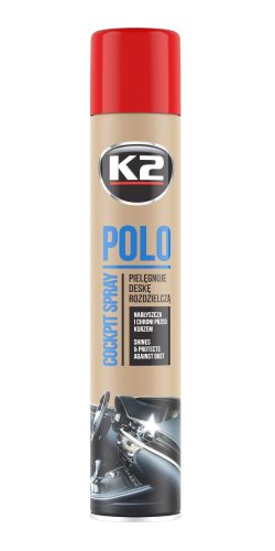 K2 POLO COCKPIT STRWBERRY 750 ML - Műszerfal ápoló