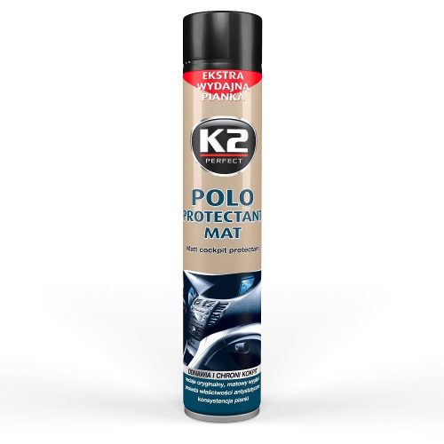 K2 POLO PROTECTANT MAT 750 ML FEKETE