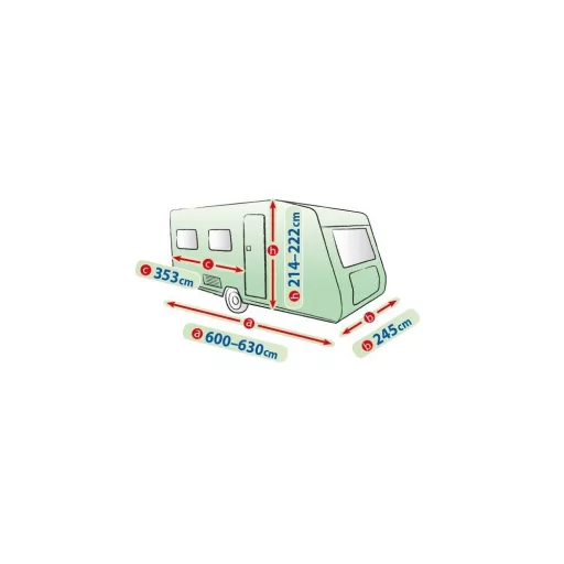 Lakókocsiponyva, 630EF, KEGEL