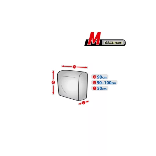 Kerti grill védőponyva, két munkafelület ovális M, KEGEL