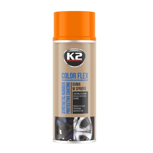 K2 COLOR FLEX NARANCS 400 ML Spray gumi