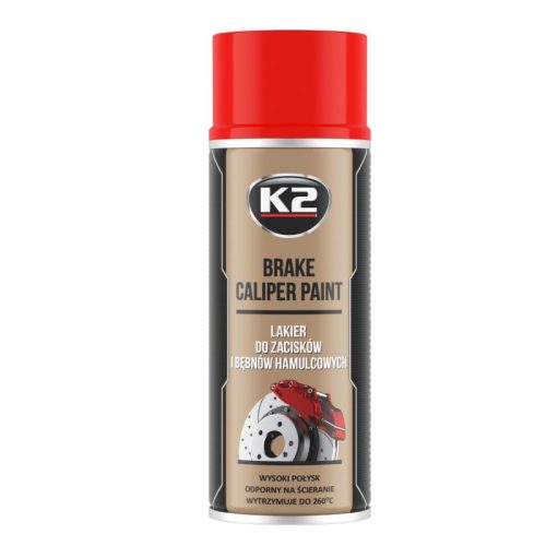 K2 BRAKE CALIPER paint 400 ml - piros féknyereg festék - L346CE